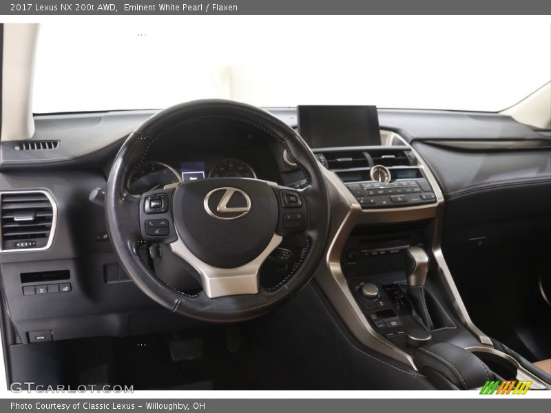 Eminent White Pearl / Flaxen 2017 Lexus NX 200t AWD