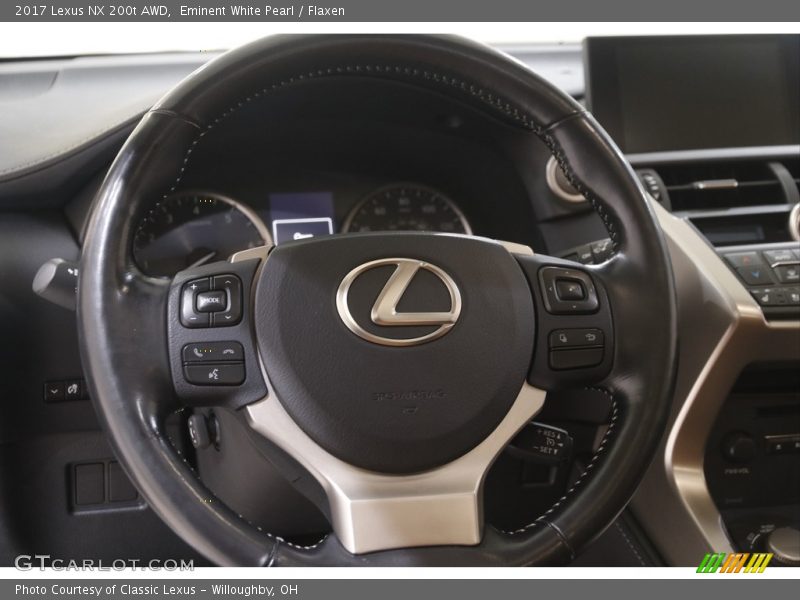 Eminent White Pearl / Flaxen 2017 Lexus NX 200t AWD