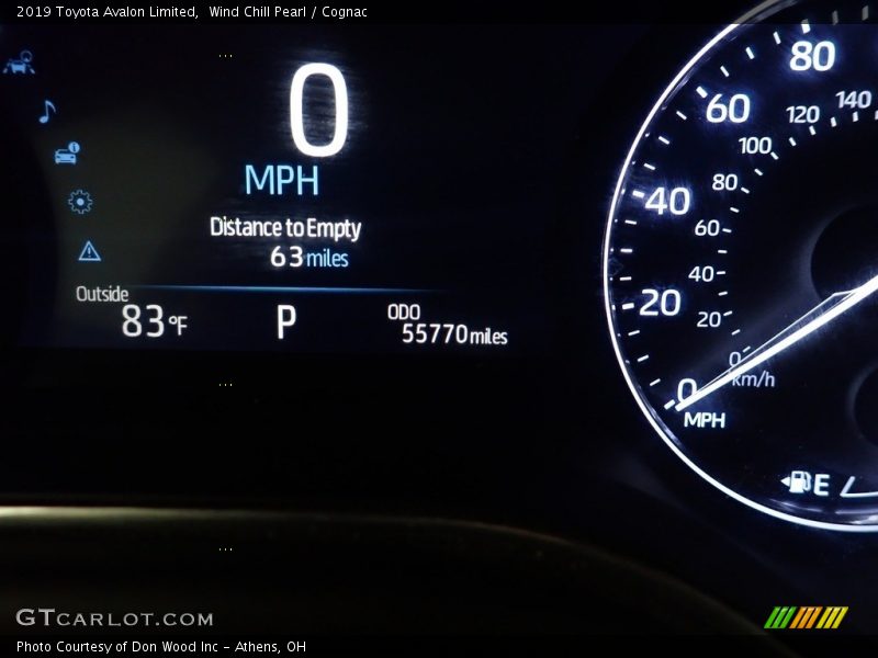 Wind Chill Pearl / Cognac 2019 Toyota Avalon Limited