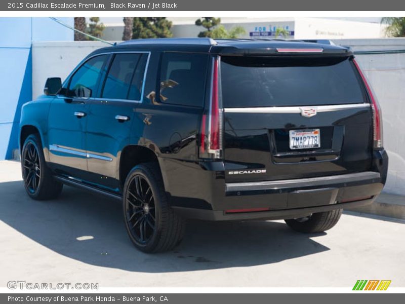 Black Raven / Jet Black 2015 Cadillac Escalade Premium