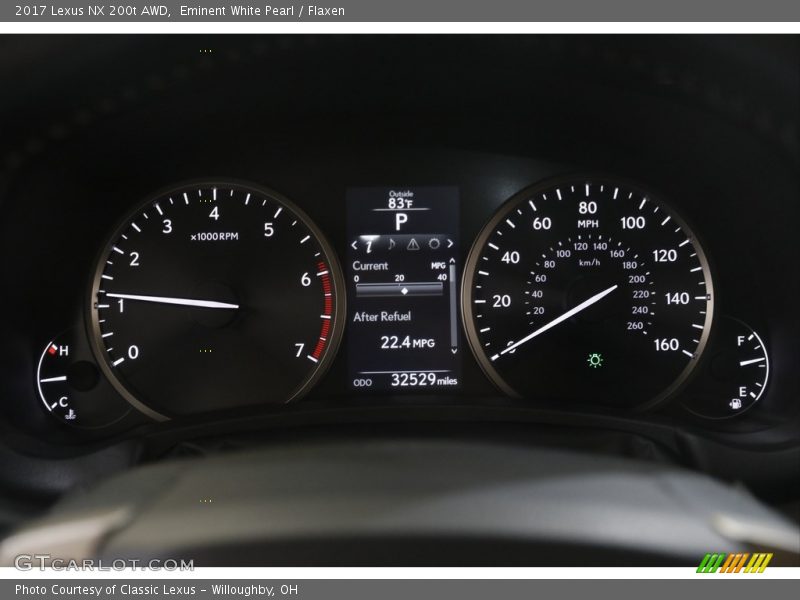 Eminent White Pearl / Flaxen 2017 Lexus NX 200t AWD