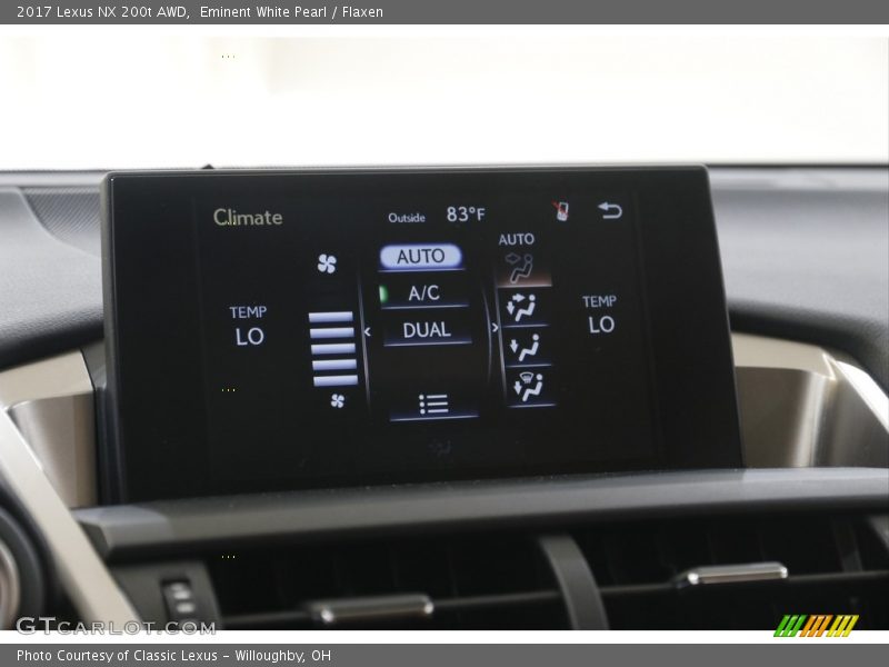 Eminent White Pearl / Flaxen 2017 Lexus NX 200t AWD