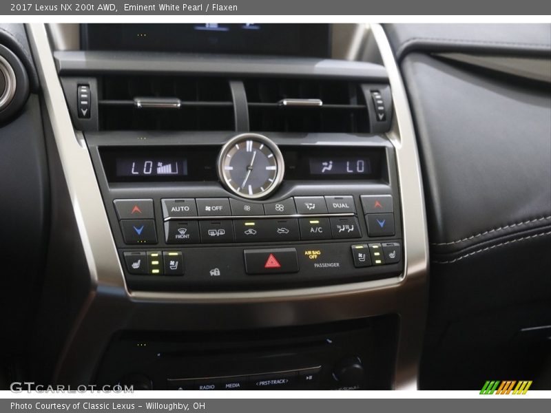 Eminent White Pearl / Flaxen 2017 Lexus NX 200t AWD