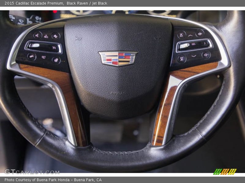 Black Raven / Jet Black 2015 Cadillac Escalade Premium