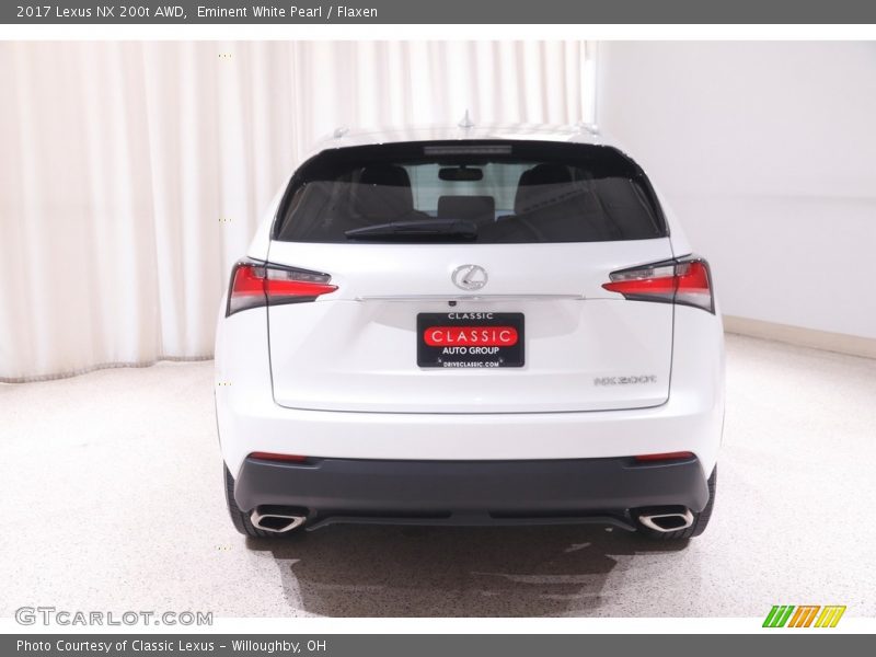 Eminent White Pearl / Flaxen 2017 Lexus NX 200t AWD