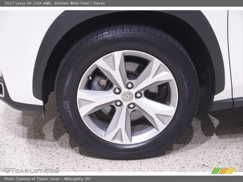 Eminent White Pearl / Flaxen 2017 Lexus NX 200t AWD