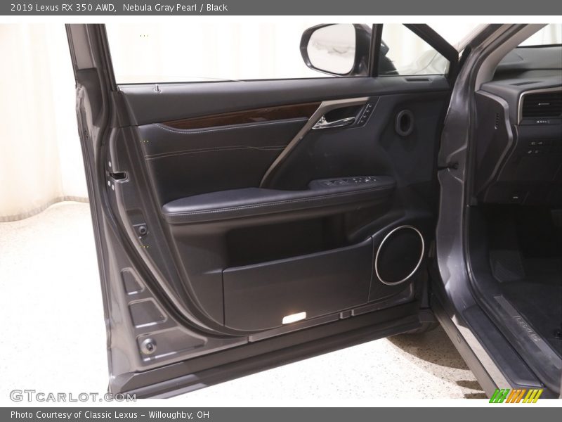 Nebula Gray Pearl / Black 2019 Lexus RX 350 AWD