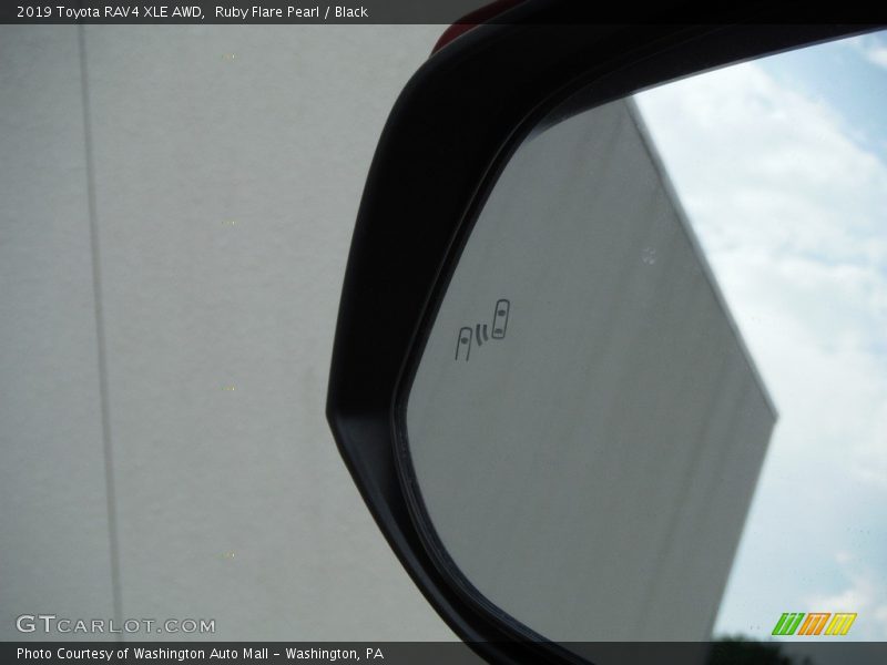 Ruby Flare Pearl / Black 2019 Toyota RAV4 XLE AWD