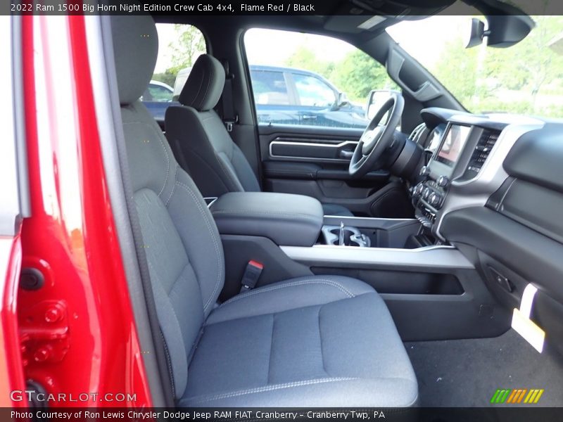 Flame Red / Black 2022 Ram 1500 Big Horn Night Edition Crew Cab 4x4