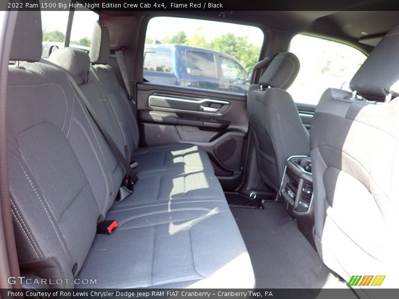 Flame Red / Black 2022 Ram 1500 Big Horn Night Edition Crew Cab 4x4