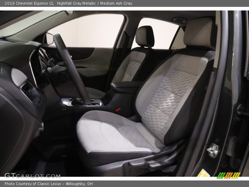 Nightfall Gray Metallic / Medium Ash Gray 2019 Chevrolet Equinox LS