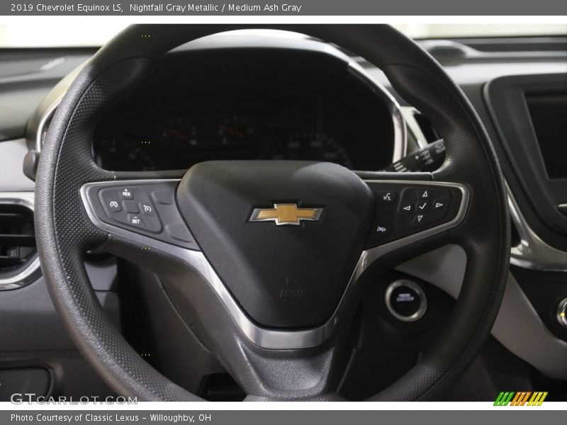 Nightfall Gray Metallic / Medium Ash Gray 2019 Chevrolet Equinox LS