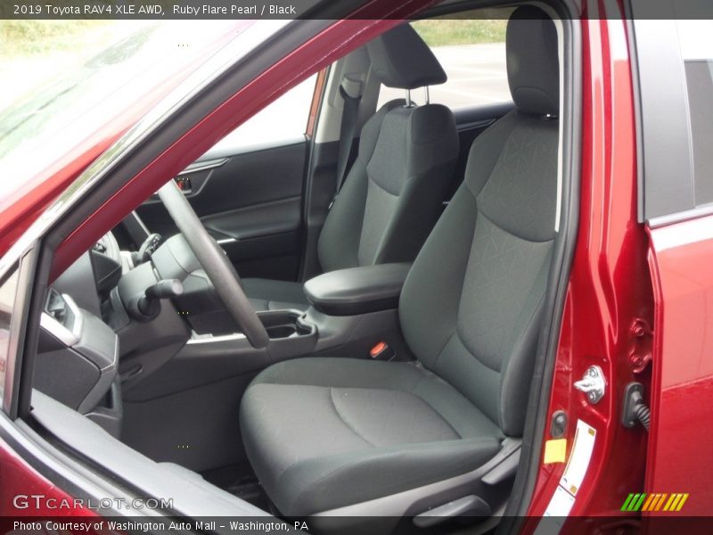 Ruby Flare Pearl / Black 2019 Toyota RAV4 XLE AWD