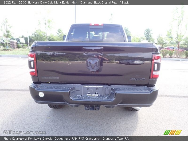 Diamond Black Crystal Pearl / Black 2022 Ram 2500 Big Horn Crew Cab Night Edition 4x4