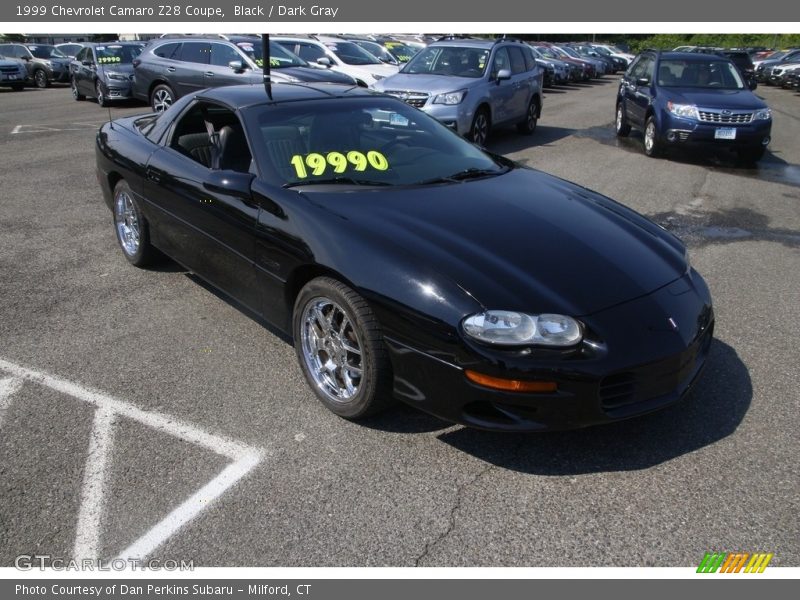 Black / Dark Gray 1999 Chevrolet Camaro Z28 Coupe