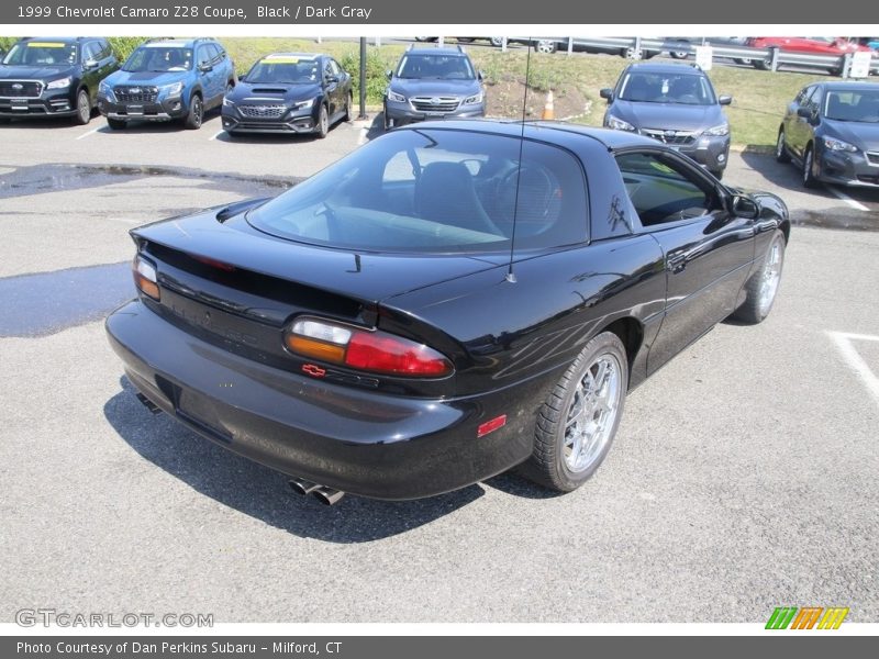 Black / Dark Gray 1999 Chevrolet Camaro Z28 Coupe
