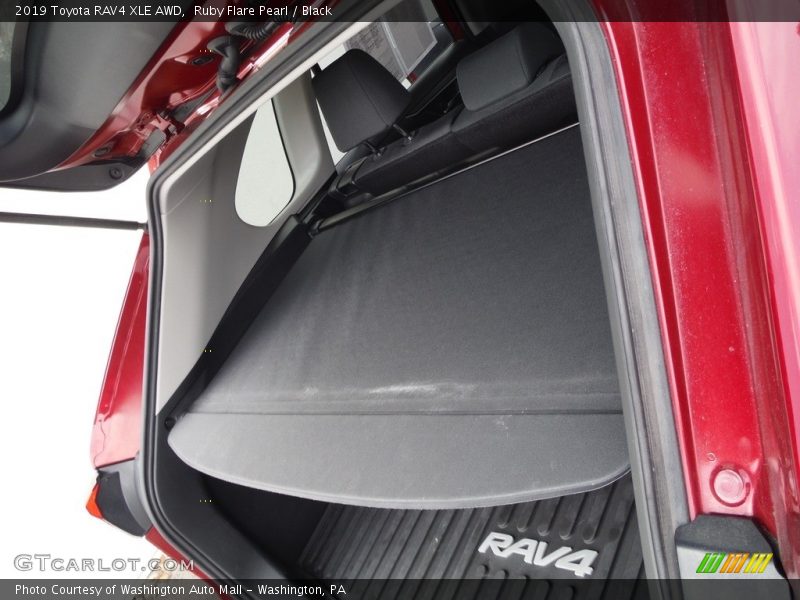 Ruby Flare Pearl / Black 2019 Toyota RAV4 XLE AWD