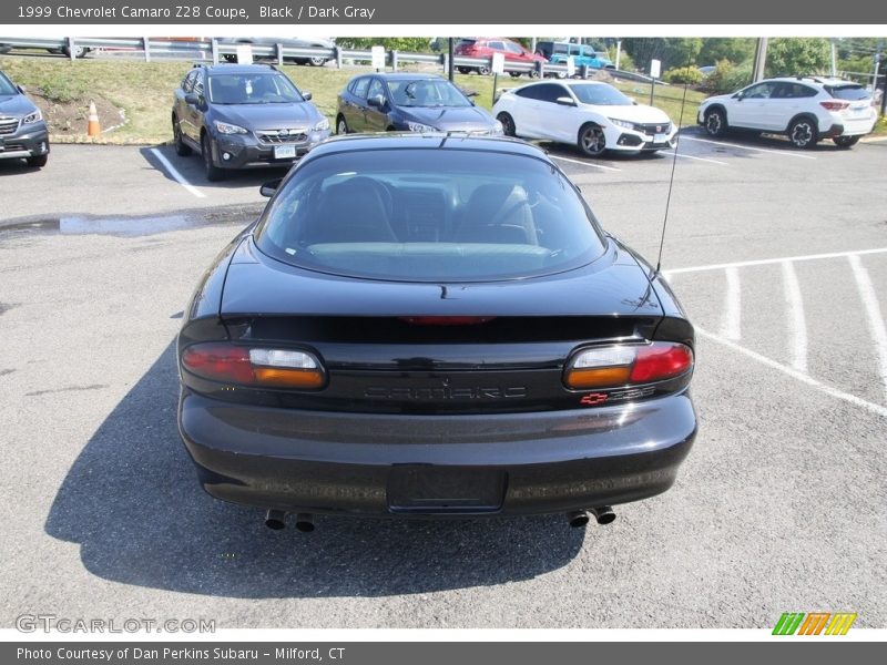 Black / Dark Gray 1999 Chevrolet Camaro Z28 Coupe