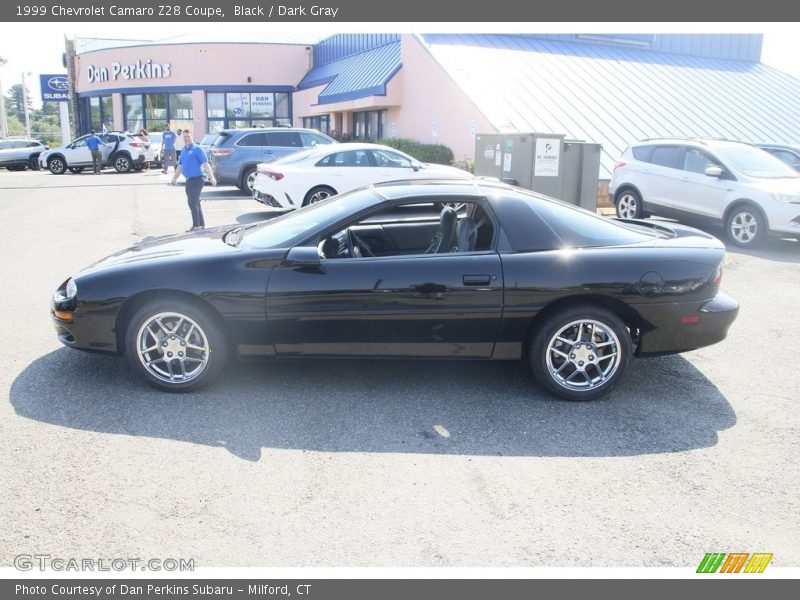 Black / Dark Gray 1999 Chevrolet Camaro Z28 Coupe