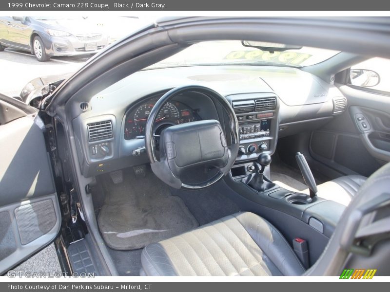 Black / Dark Gray 1999 Chevrolet Camaro Z28 Coupe