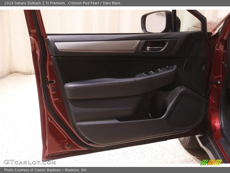 Crimson Red Pearl / Slate Black 2019 Subaru Outback 2.5i Premium