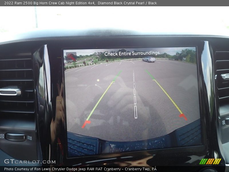 Diamond Black Crystal Pearl / Black 2022 Ram 2500 Big Horn Crew Cab Night Edition 4x4