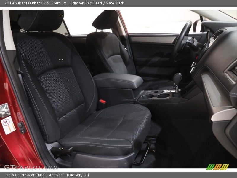 Crimson Red Pearl / Slate Black 2019 Subaru Outback 2.5i Premium