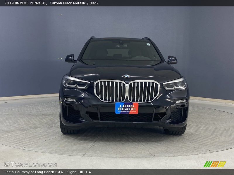 Carbon Black Metallic / Black 2019 BMW X5 xDrive50i