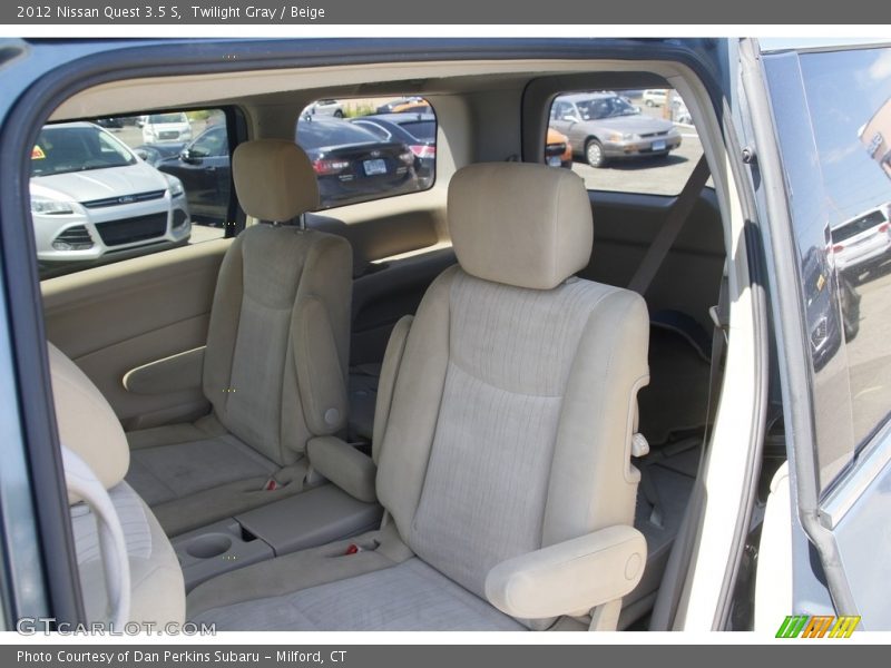 Twilight Gray / Beige 2012 Nissan Quest 3.5 S