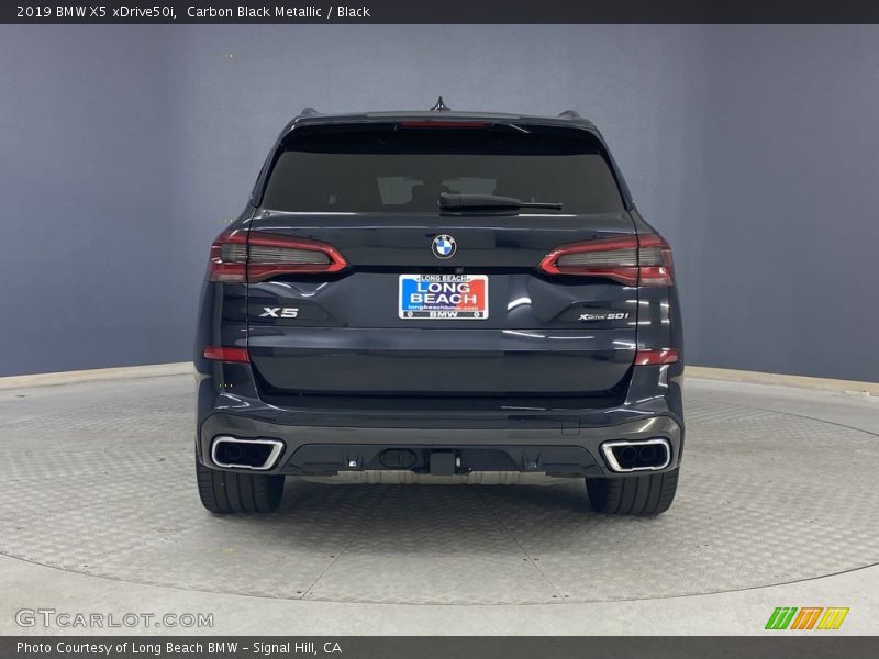 Carbon Black Metallic / Black 2019 BMW X5 xDrive50i