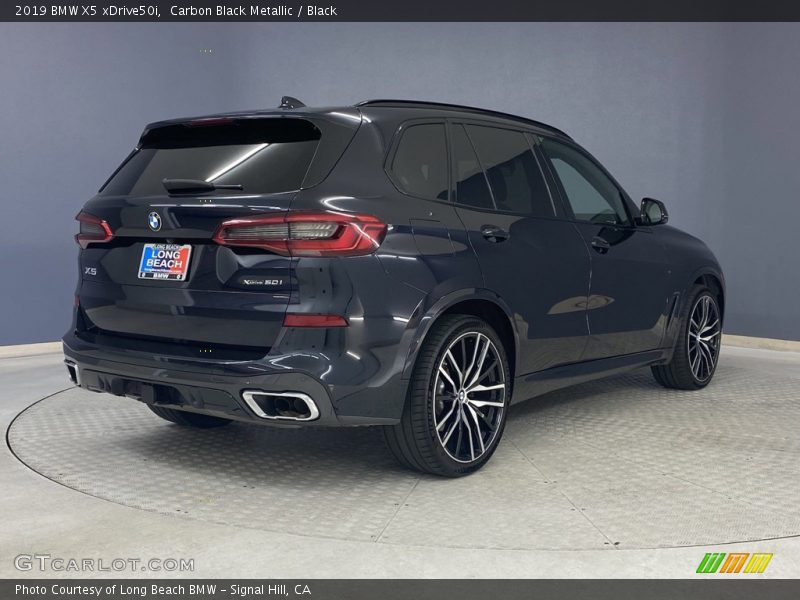 Carbon Black Metallic / Black 2019 BMW X5 xDrive50i
