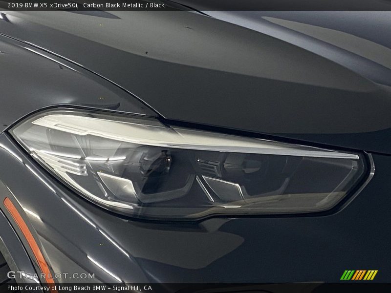 Carbon Black Metallic / Black 2019 BMW X5 xDrive50i