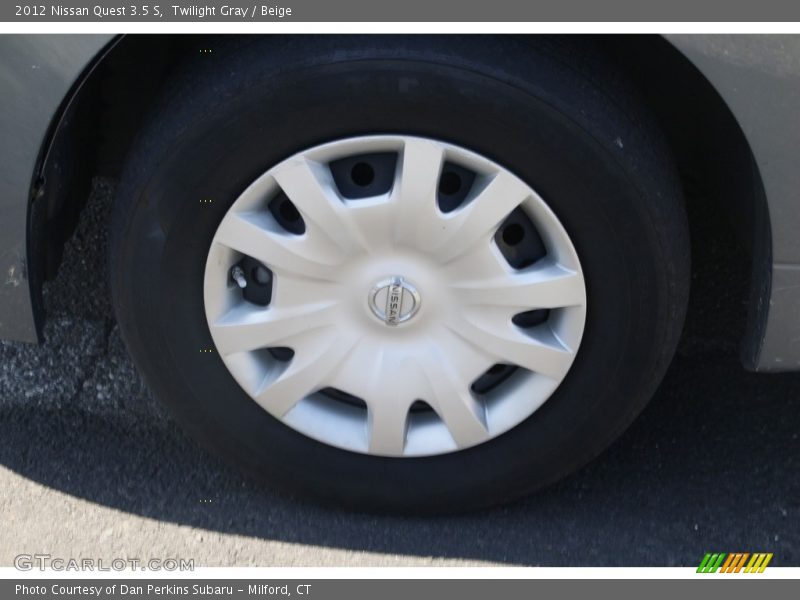 Twilight Gray / Beige 2012 Nissan Quest 3.5 S