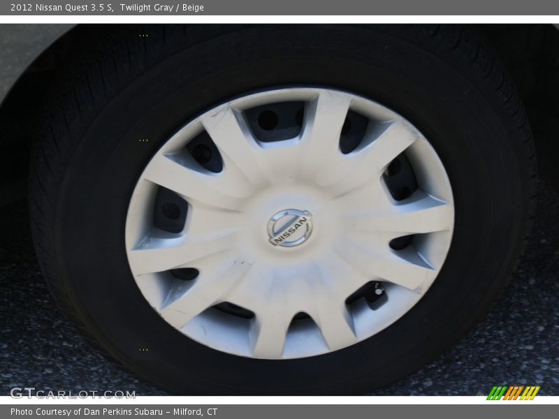 Twilight Gray / Beige 2012 Nissan Quest 3.5 S