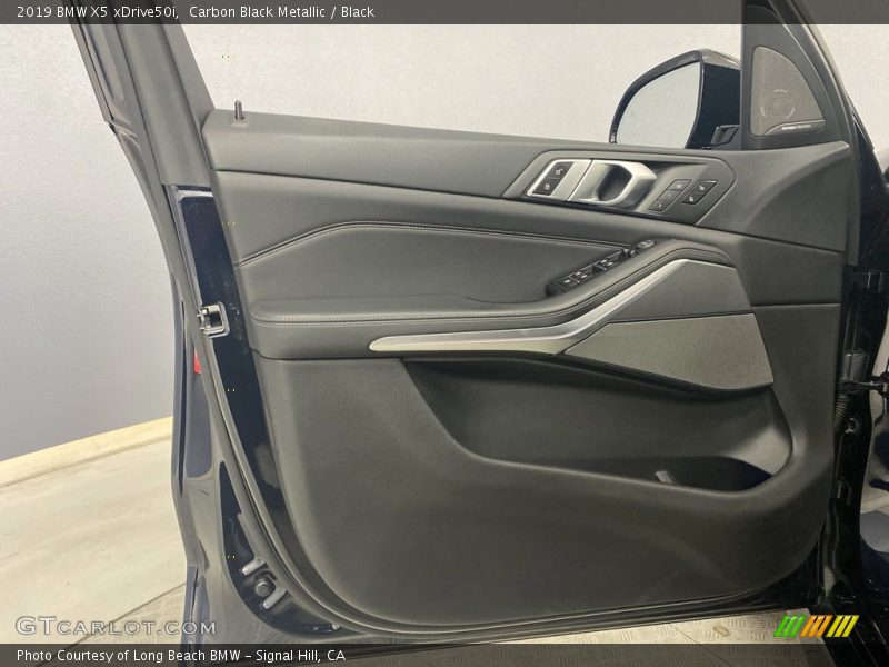 Carbon Black Metallic / Black 2019 BMW X5 xDrive50i