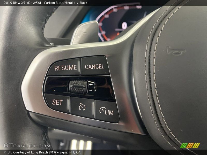 Carbon Black Metallic / Black 2019 BMW X5 xDrive50i