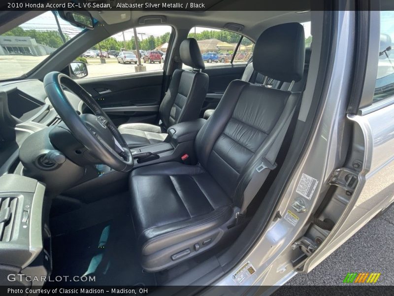 Alabaster Silver Metallic / Black 2010 Honda Accord EX-L V6 Sedan