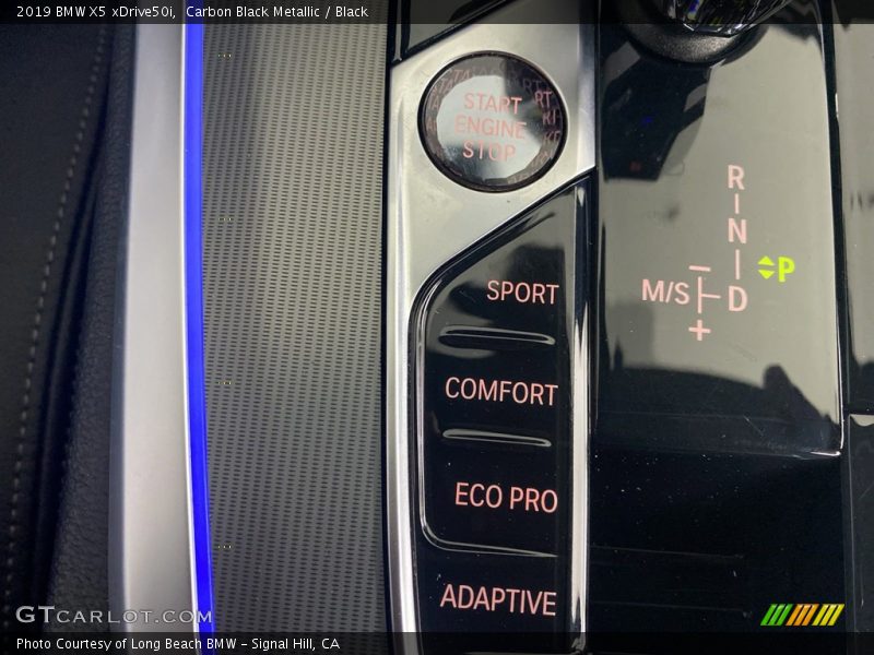 Carbon Black Metallic / Black 2019 BMW X5 xDrive50i