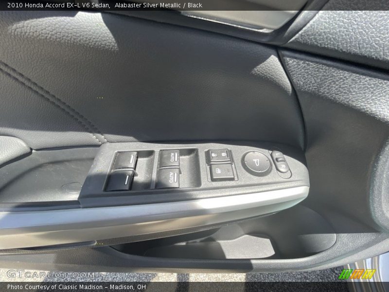 Alabaster Silver Metallic / Black 2010 Honda Accord EX-L V6 Sedan