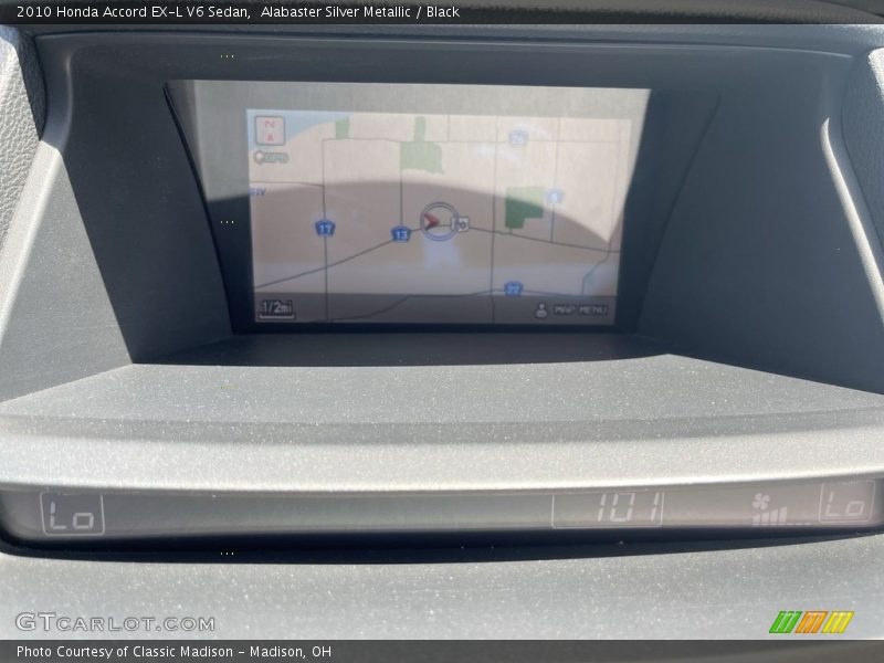 Alabaster Silver Metallic / Black 2010 Honda Accord EX-L V6 Sedan