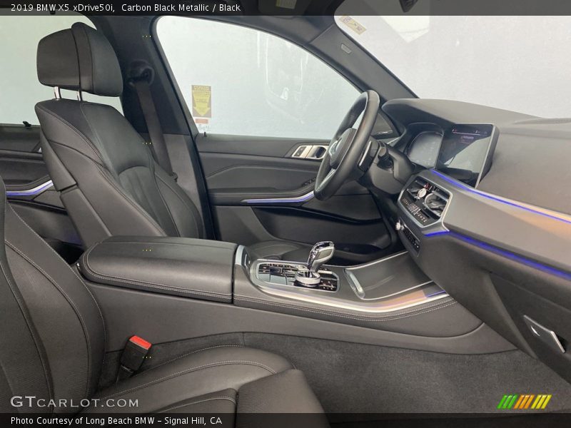 Carbon Black Metallic / Black 2019 BMW X5 xDrive50i