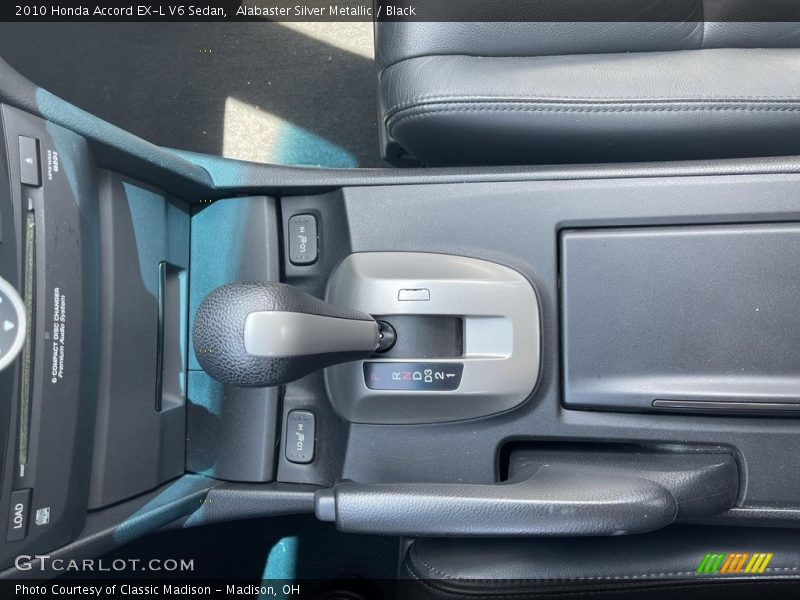 Alabaster Silver Metallic / Black 2010 Honda Accord EX-L V6 Sedan