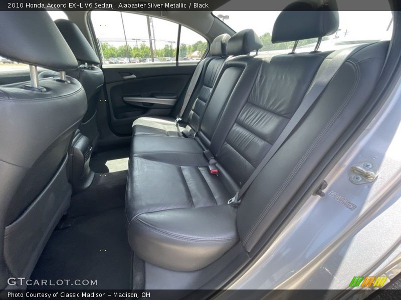 Alabaster Silver Metallic / Black 2010 Honda Accord EX-L V6 Sedan