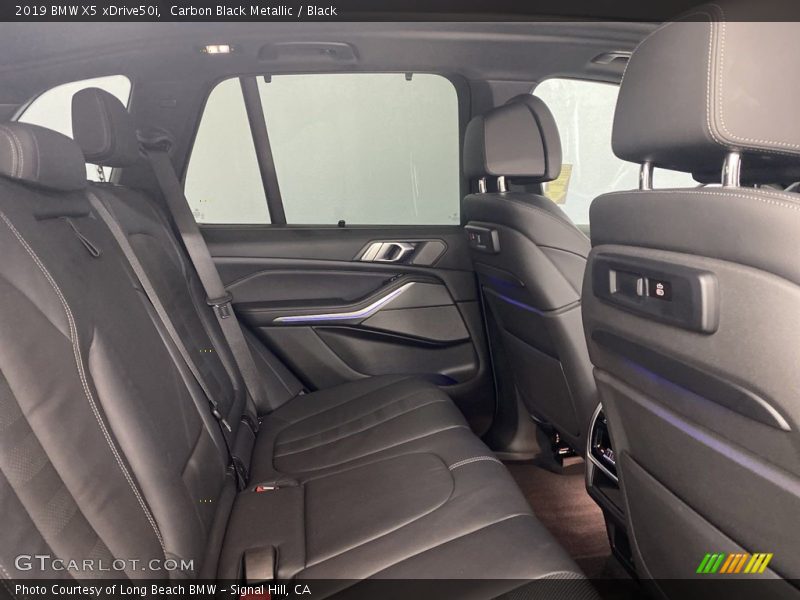 Carbon Black Metallic / Black 2019 BMW X5 xDrive50i
