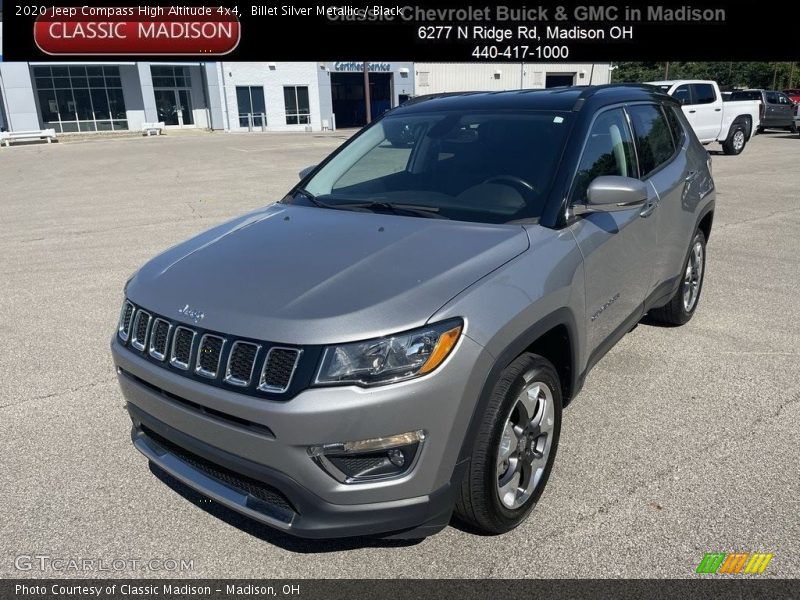 Billet Silver Metallic / Black 2020 Jeep Compass High Altitude 4x4