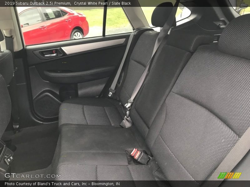 Crystal White Pearl / Slate Black 2019 Subaru Outback 2.5i Premium