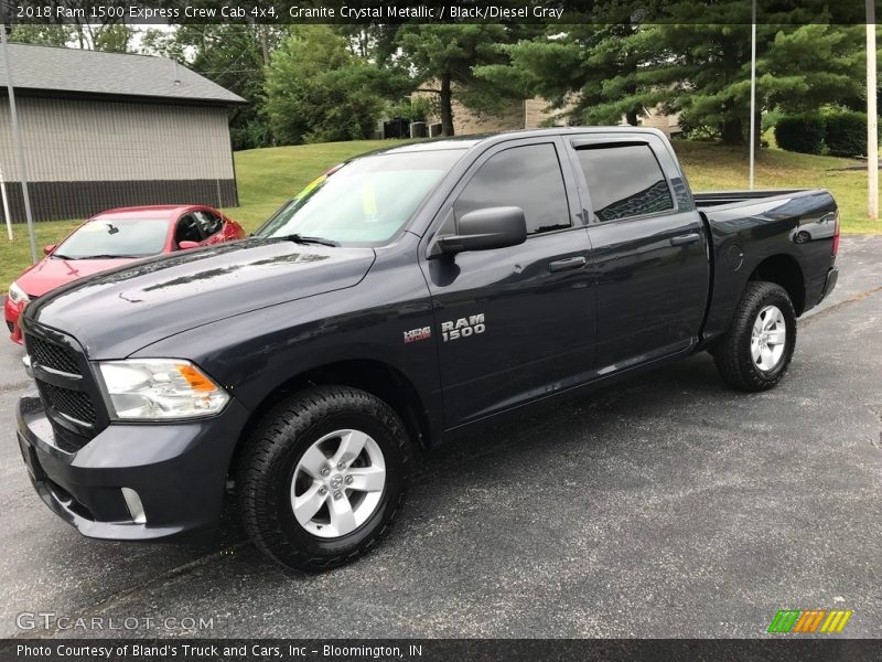 Granite Crystal Metallic / Black/Diesel Gray 2018 Ram 1500 Express Crew Cab 4x4