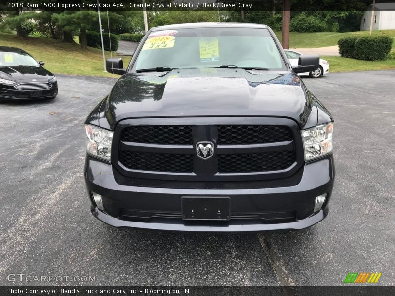 Granite Crystal Metallic / Black/Diesel Gray 2018 Ram 1500 Express Crew Cab 4x4