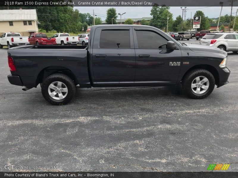 Granite Crystal Metallic / Black/Diesel Gray 2018 Ram 1500 Express Crew Cab 4x4