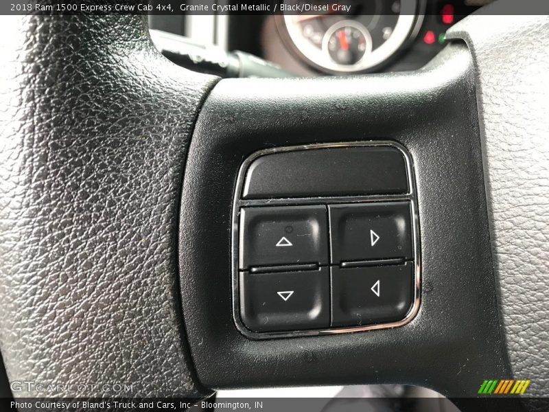Granite Crystal Metallic / Black/Diesel Gray 2018 Ram 1500 Express Crew Cab 4x4